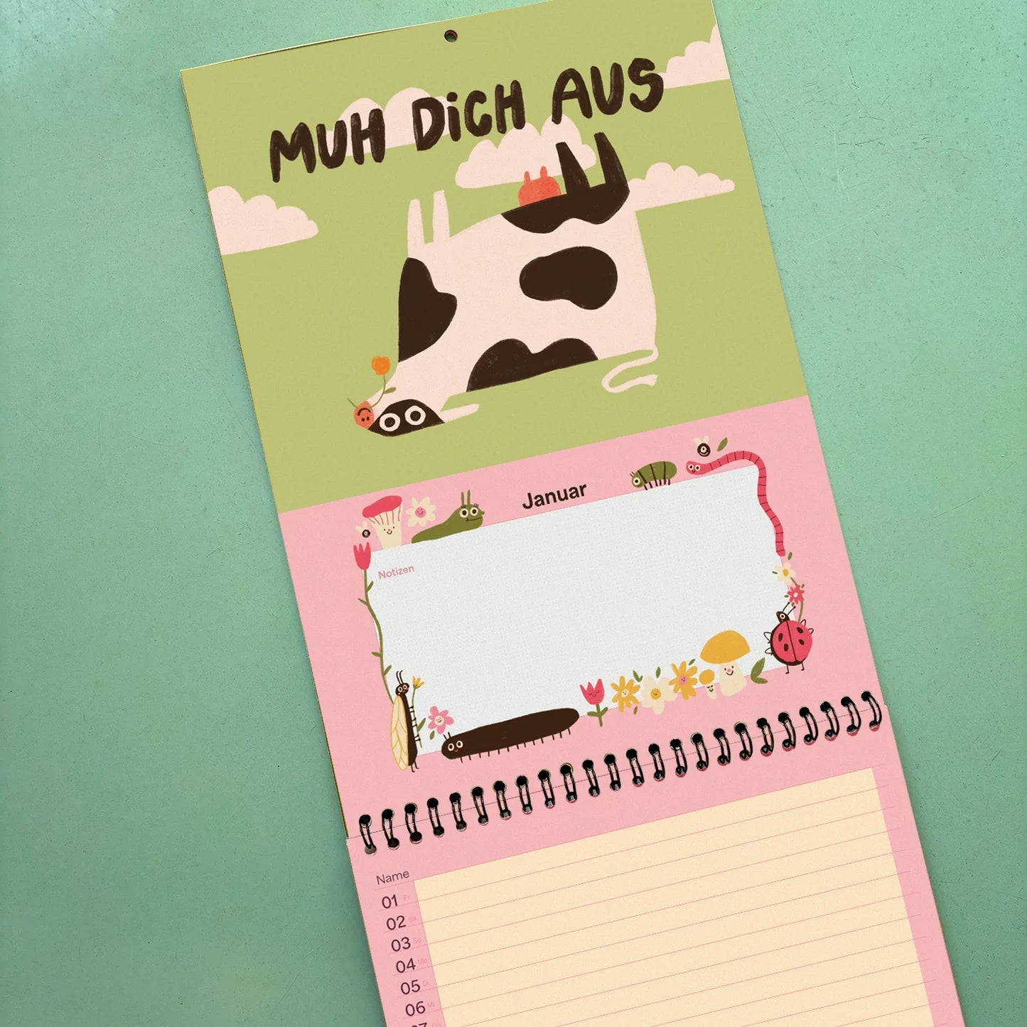 Wandkalender - Planer mit Platz 2027
