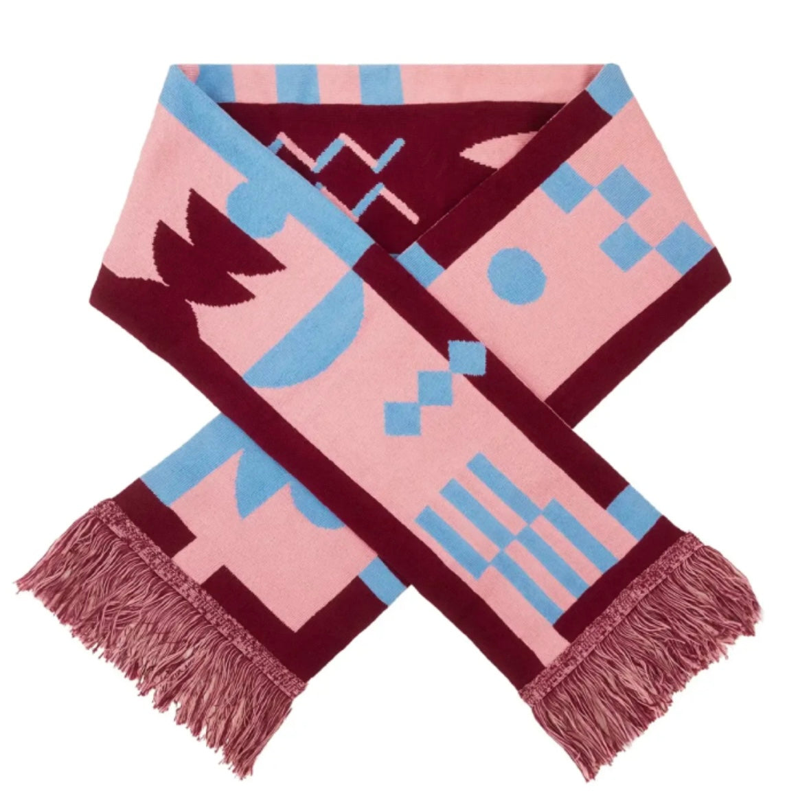 Schal - Pink Pattern