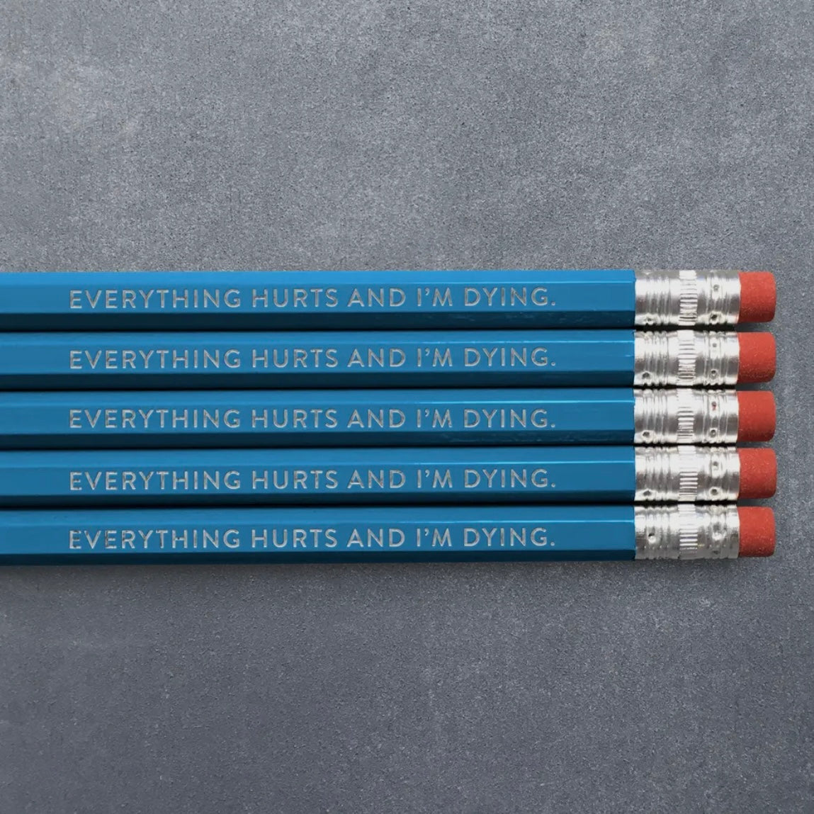 Bleistift mit Folienprägung