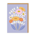 Grußkarte - Beautiful Birthday Flowers