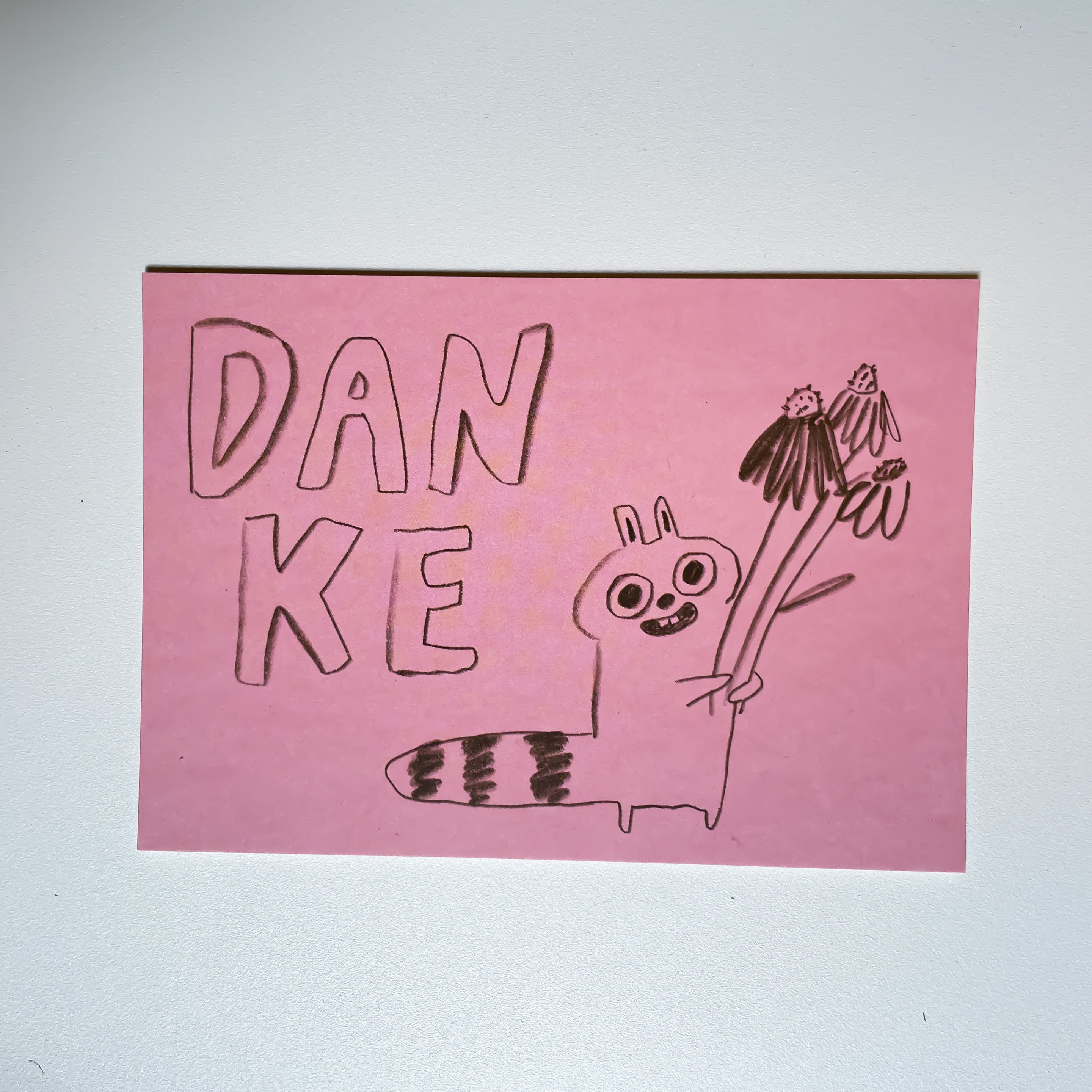 Postkarte - DANKE