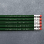 Bleistift mit Folienprägung