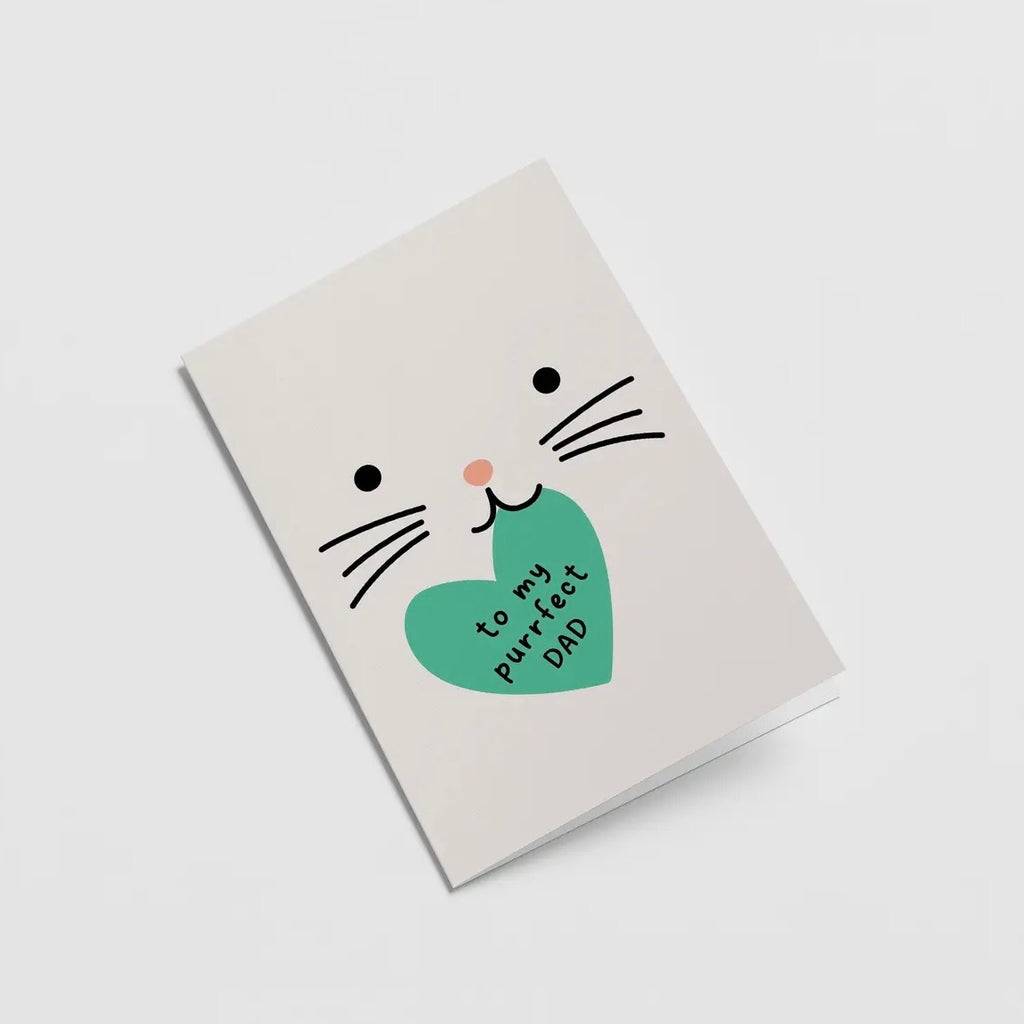 Grußkarte - To My Purrfect Dad