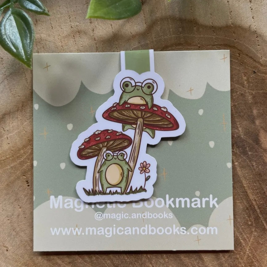 Magnetisches Lesezeichen - Frösche