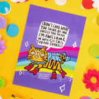 Postkarte - Awesome Tiger