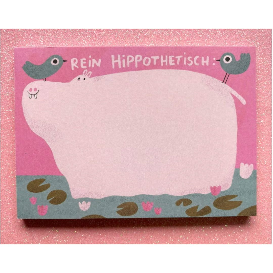 Notizblock - Rein Hippothetisch