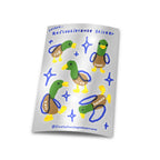 Stickerbogen - ReflektierEnte