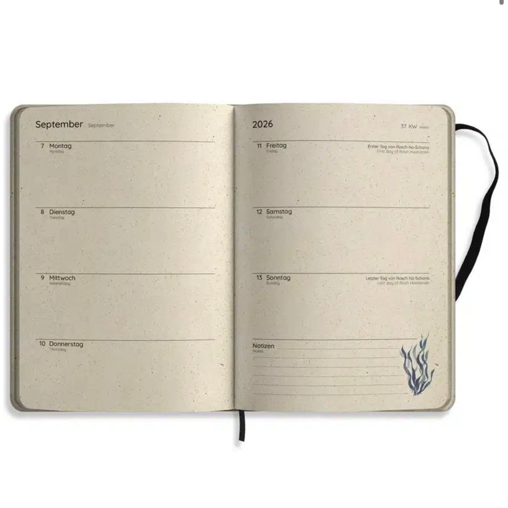 Matabooks 2026 Planer A5 - Ocean Blue