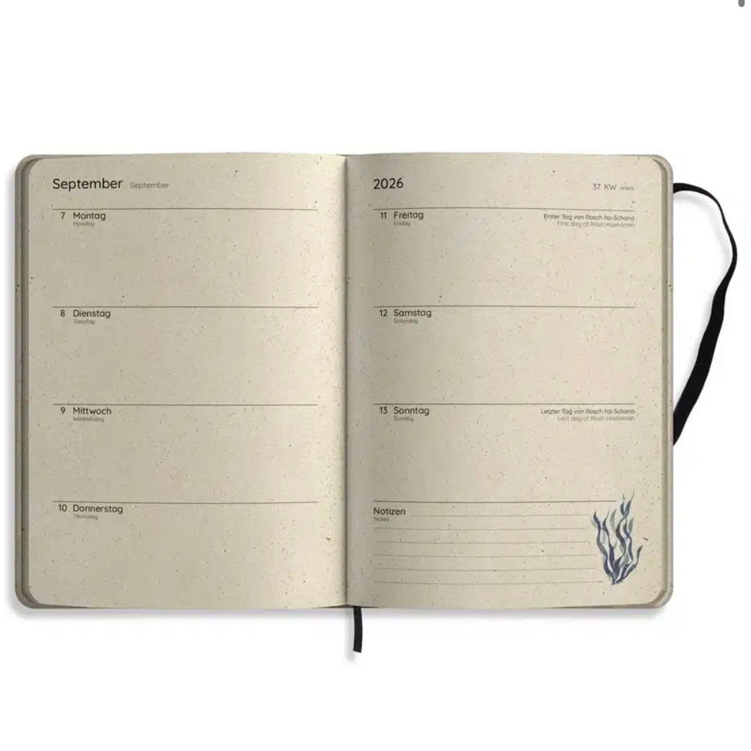 Matabooks 2026 Planer A5 - Ocean Blue