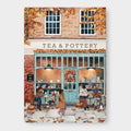 Postkarte - Tea & Pottery