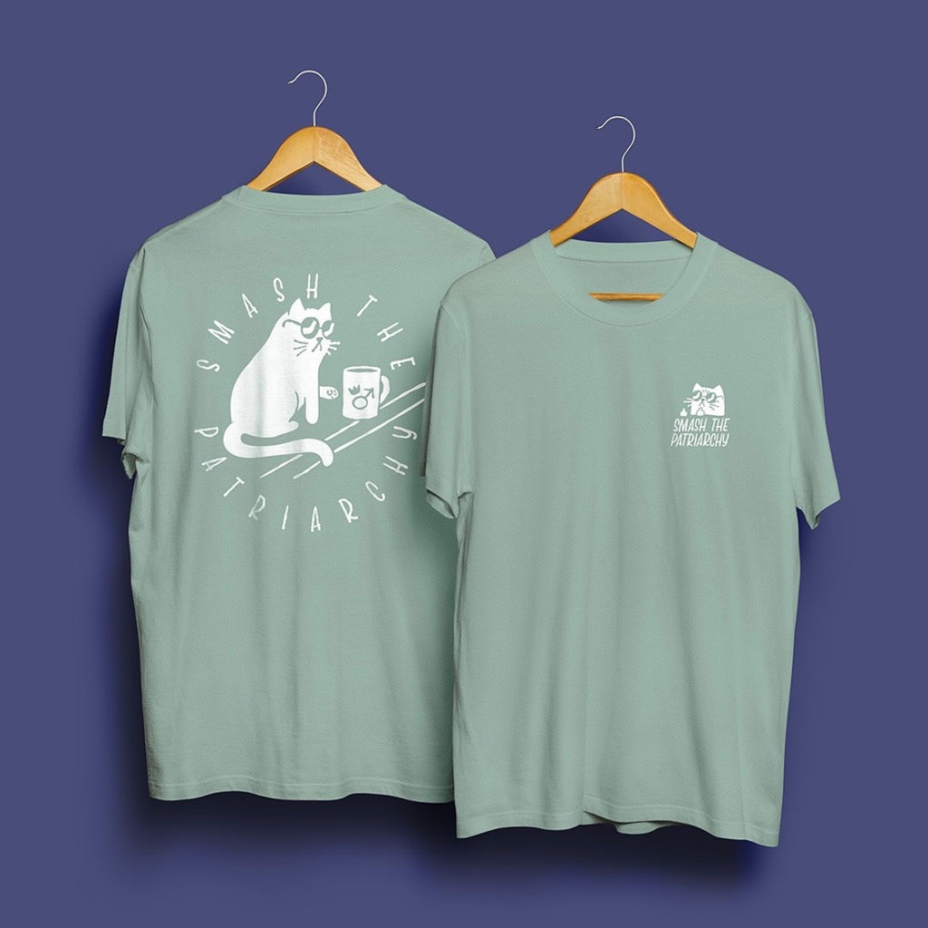 T-Shirt - Smash The Patriarchy - Aloe