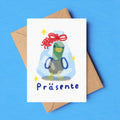 Grußkarte - Präsente