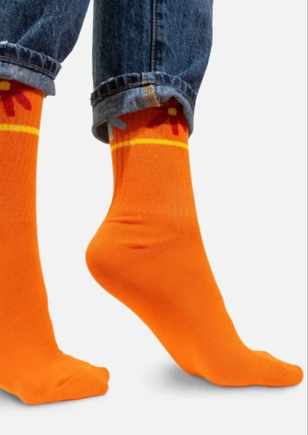 Sport Socken - Blumen