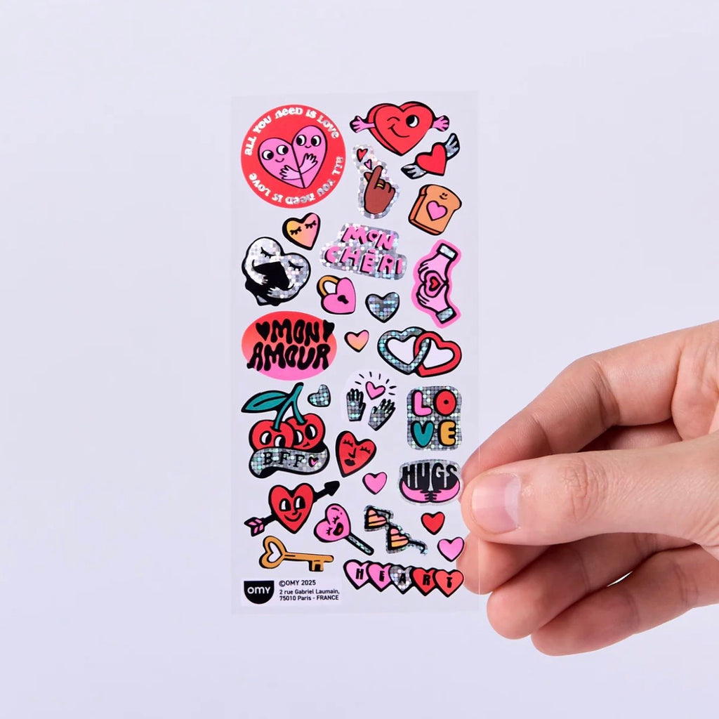 Stickerbogen - Iconic Love
