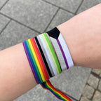 Festivalbändchen - Pride Flaggen