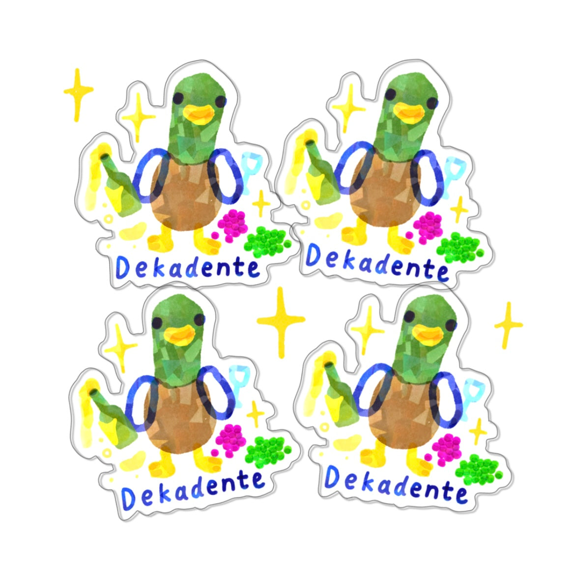 Aufkleber - Dekadente