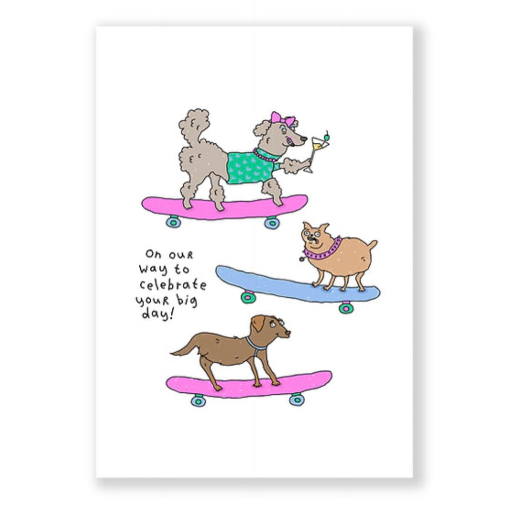 Grußkarte - Celebrate Your Big Day