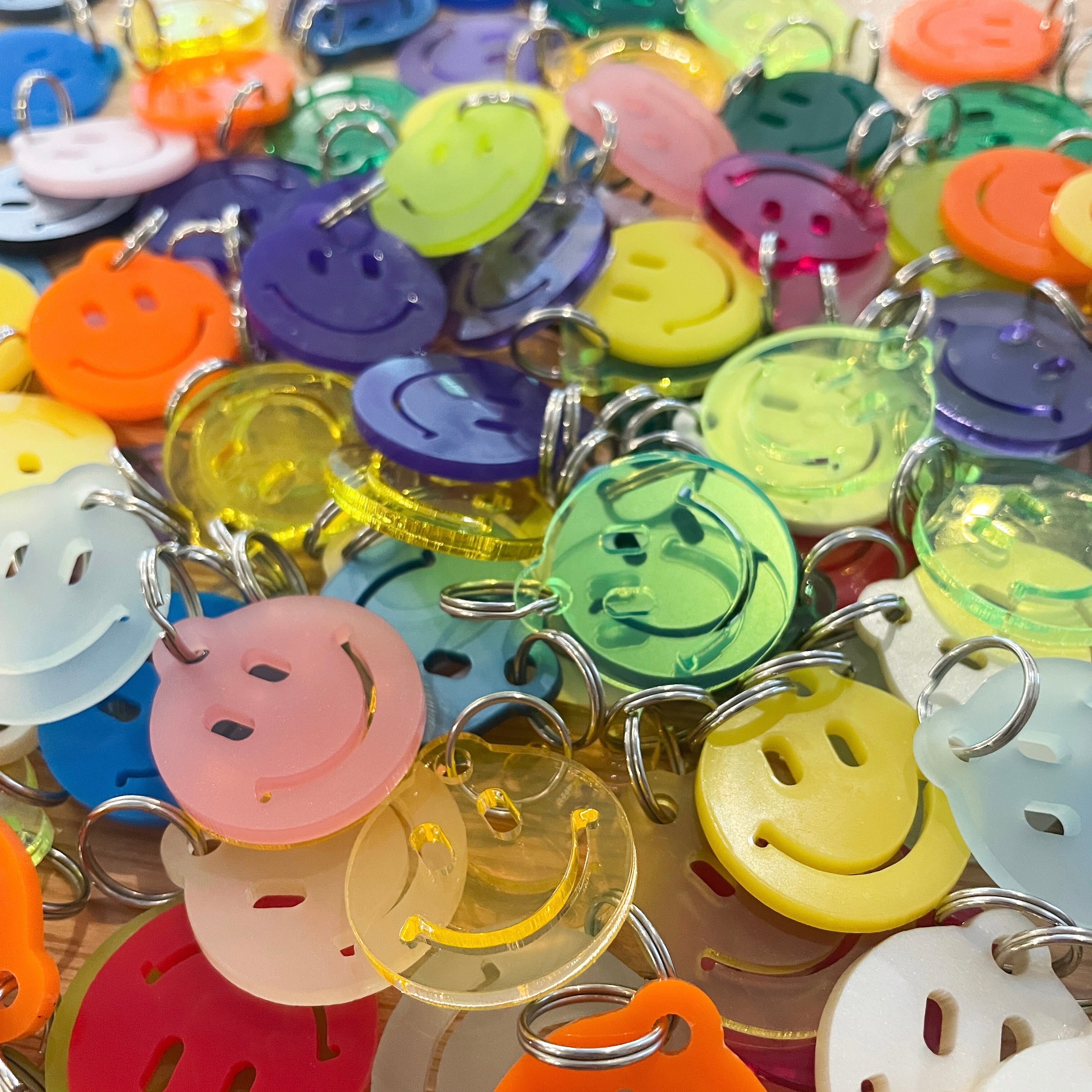 Smiley Schlüsselanhänger