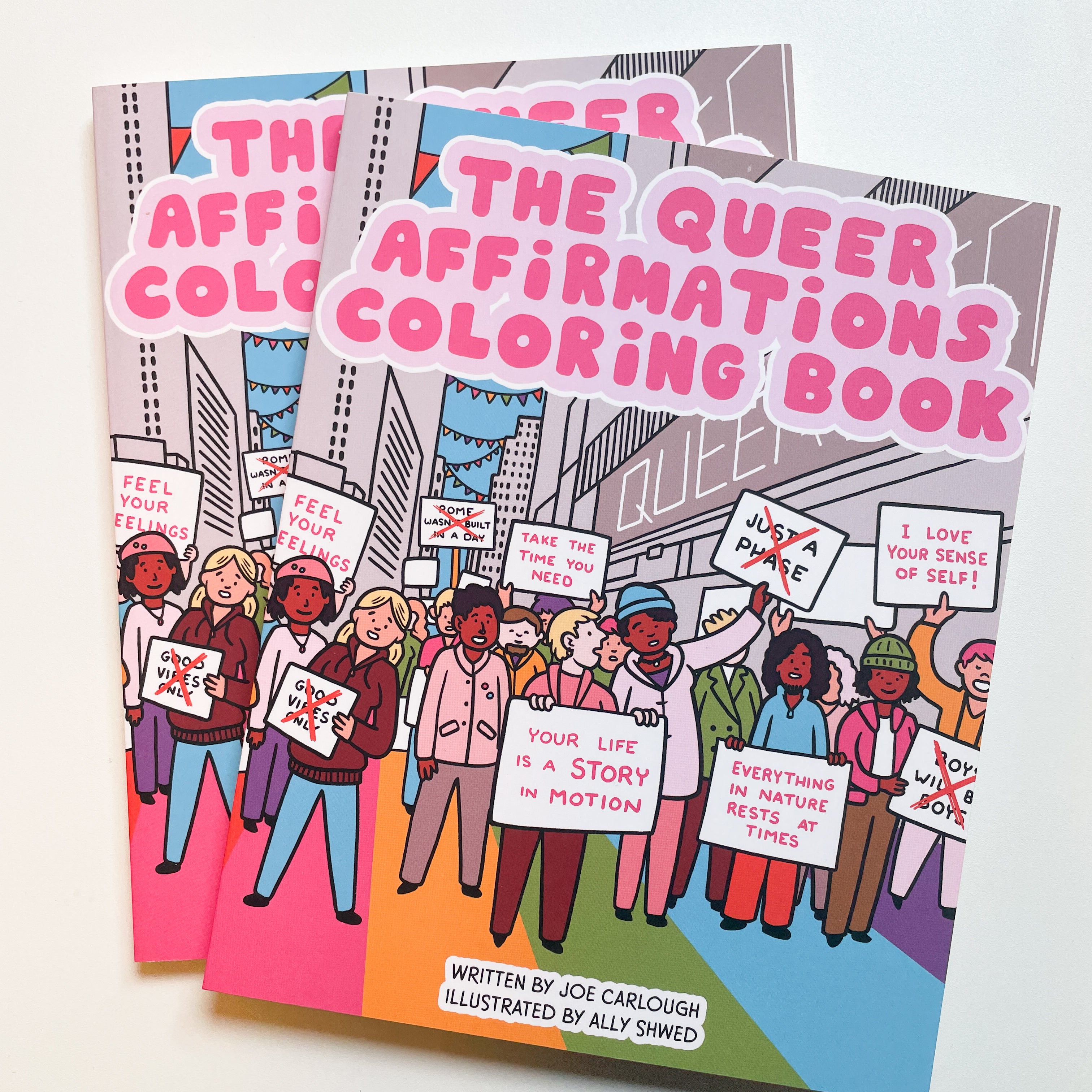 Ausmalbuch - Queer Affirmations Coloring Book