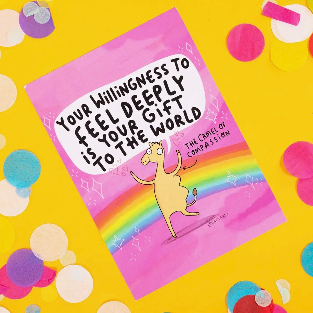 Postkarte - Camel of Compassion