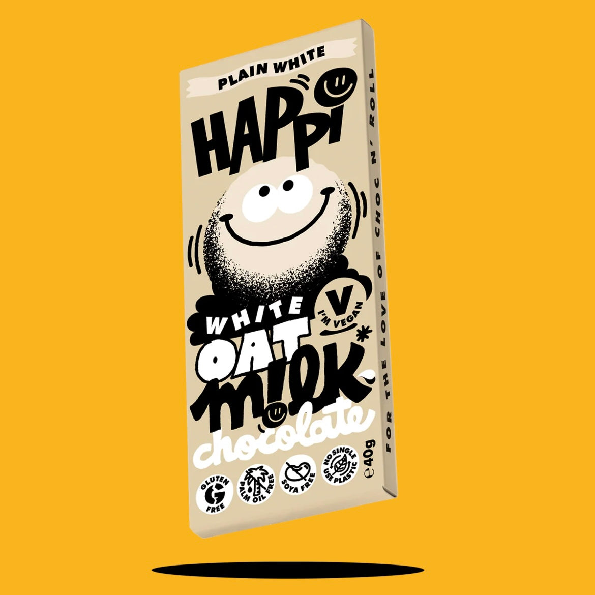 Happi Chocolate - Plain White