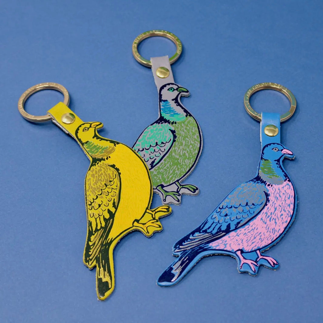 Schlüsselanhänger - Taube