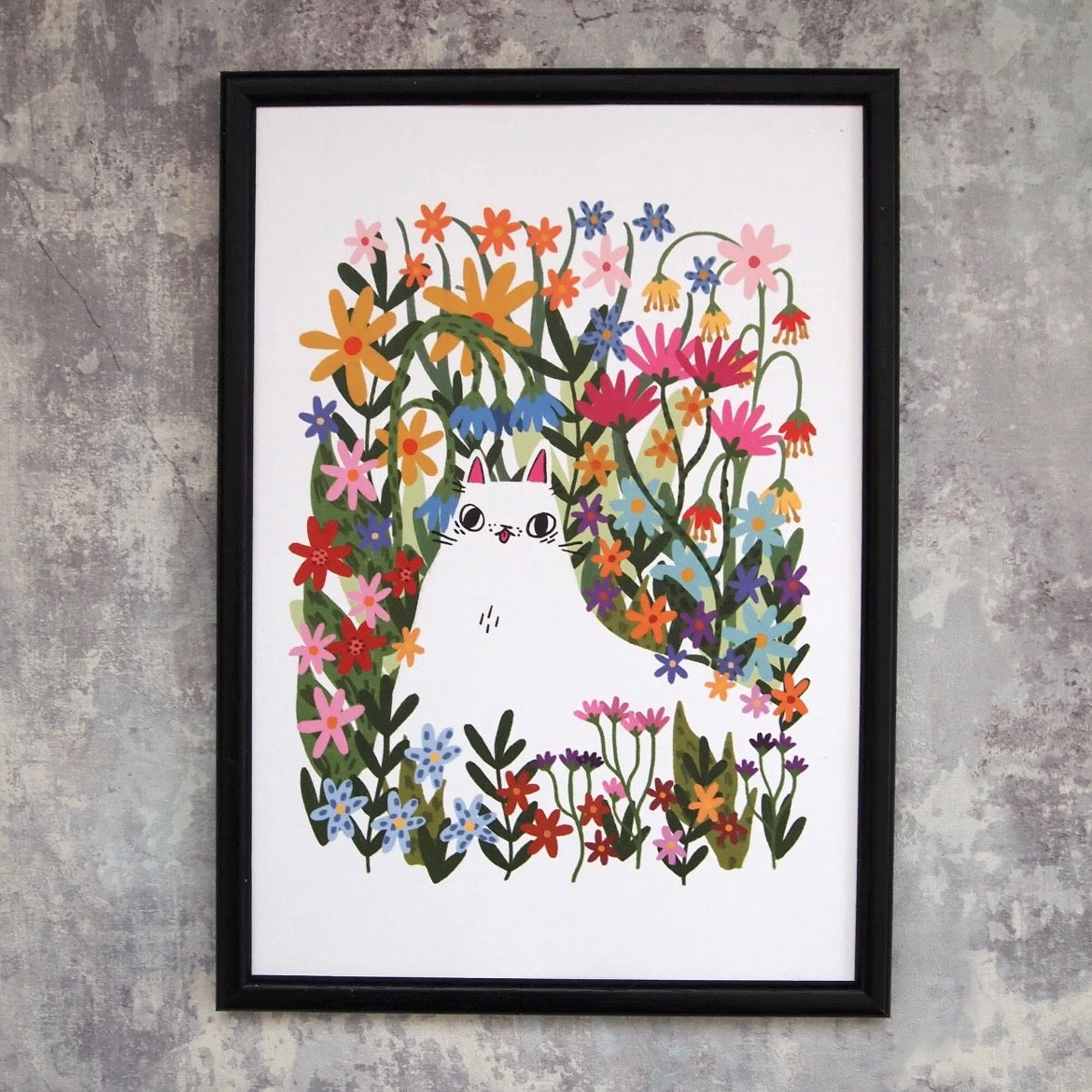 A4 Print - Meadow Cat