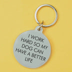 Slogan Schlüsselanhänger