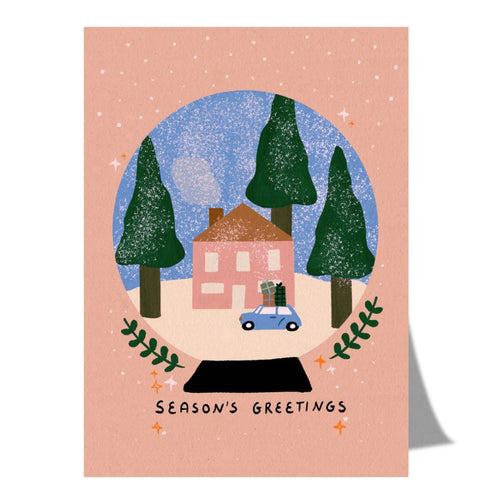 Postkarte - Seasons Greetings