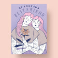 Postkarte - Be Your Own Best Friend