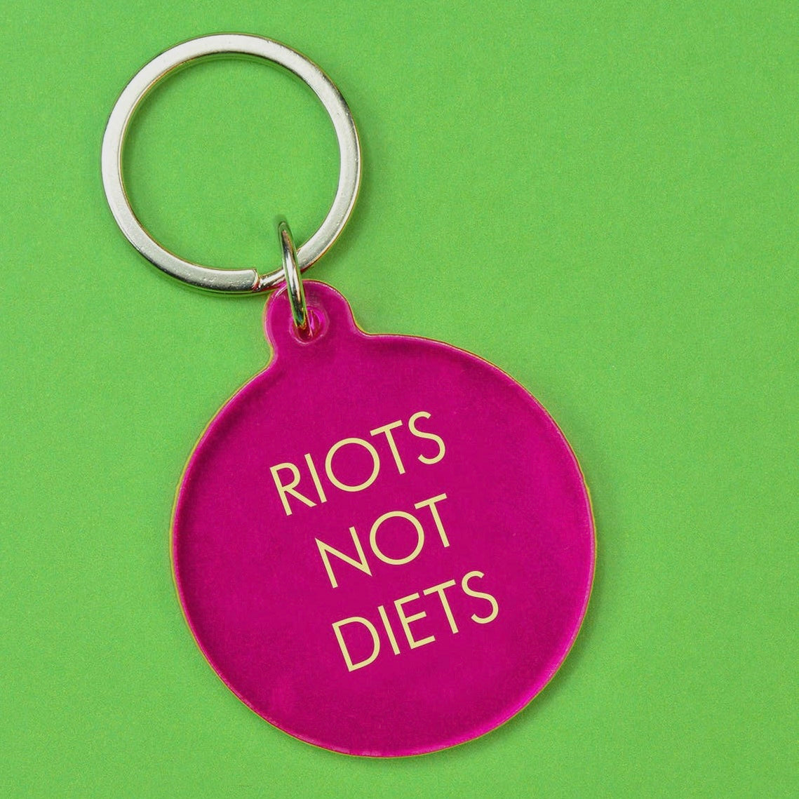 Slogan Schlüsselanhänger