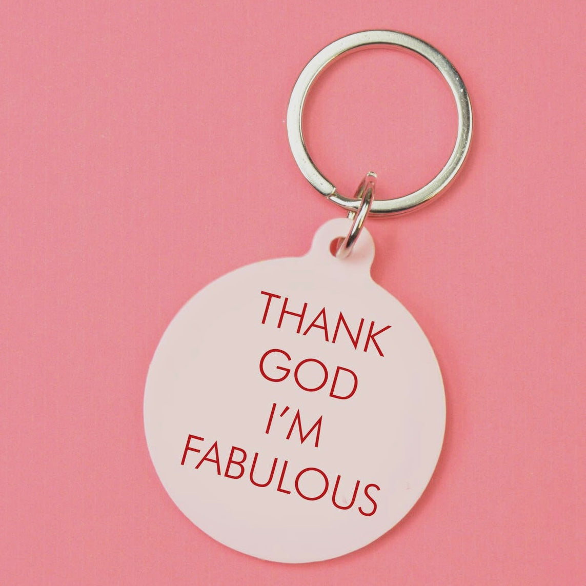 Slogan Schlüsselanhänger