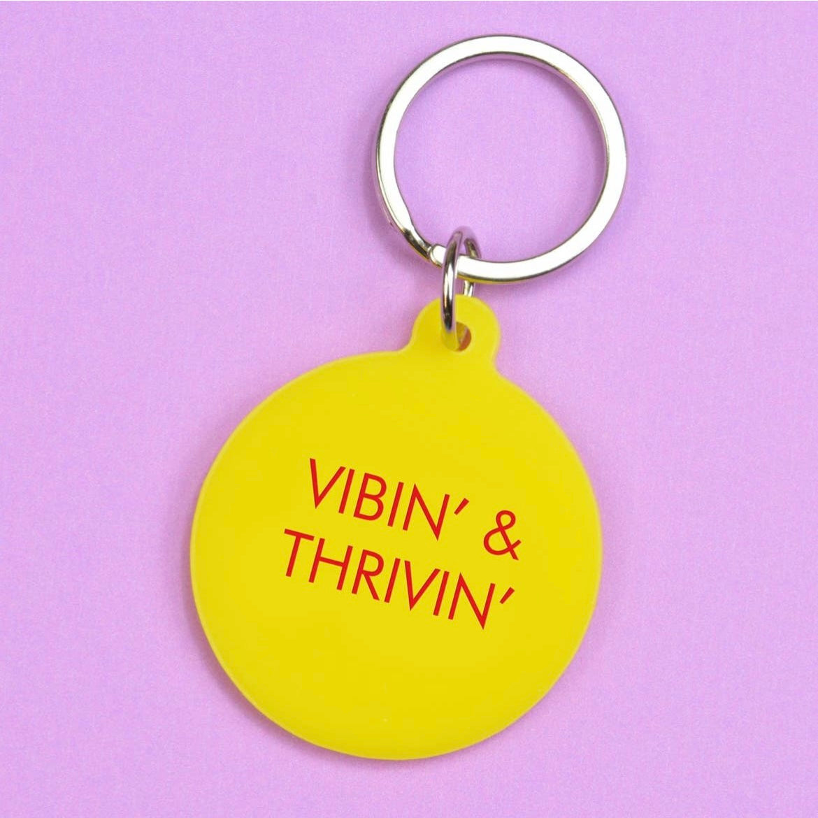 Slogan Schlüsselanhänger