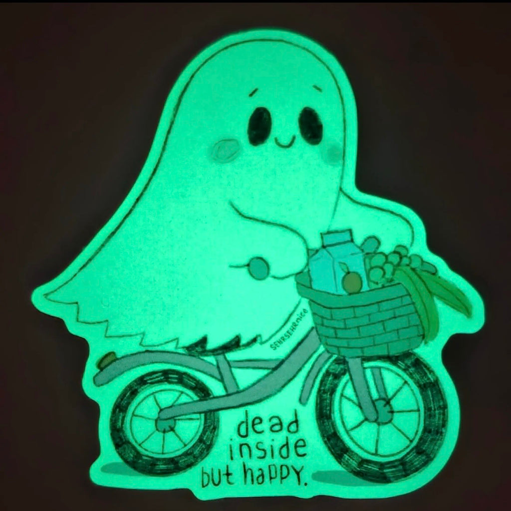 Sticker - Dead Inside But Happy