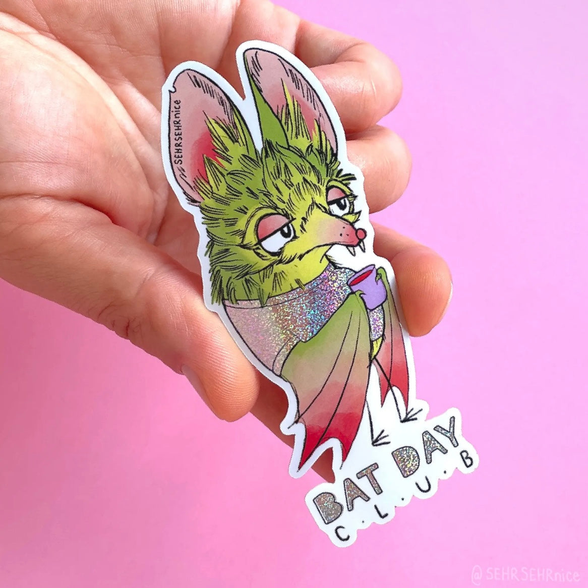 Sticker - Bat Day Club
