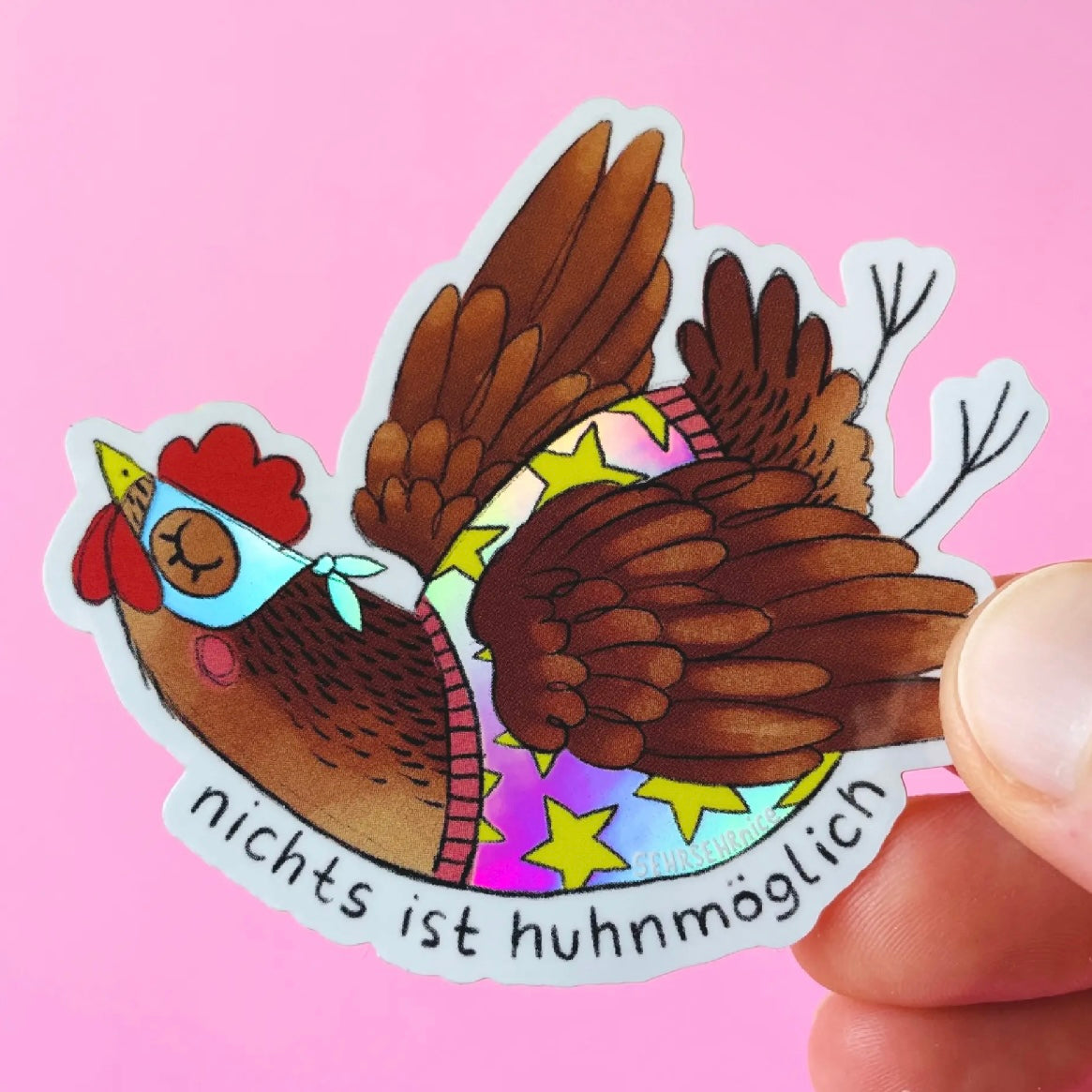 Sticker - Nichts ist Huhnmöglich