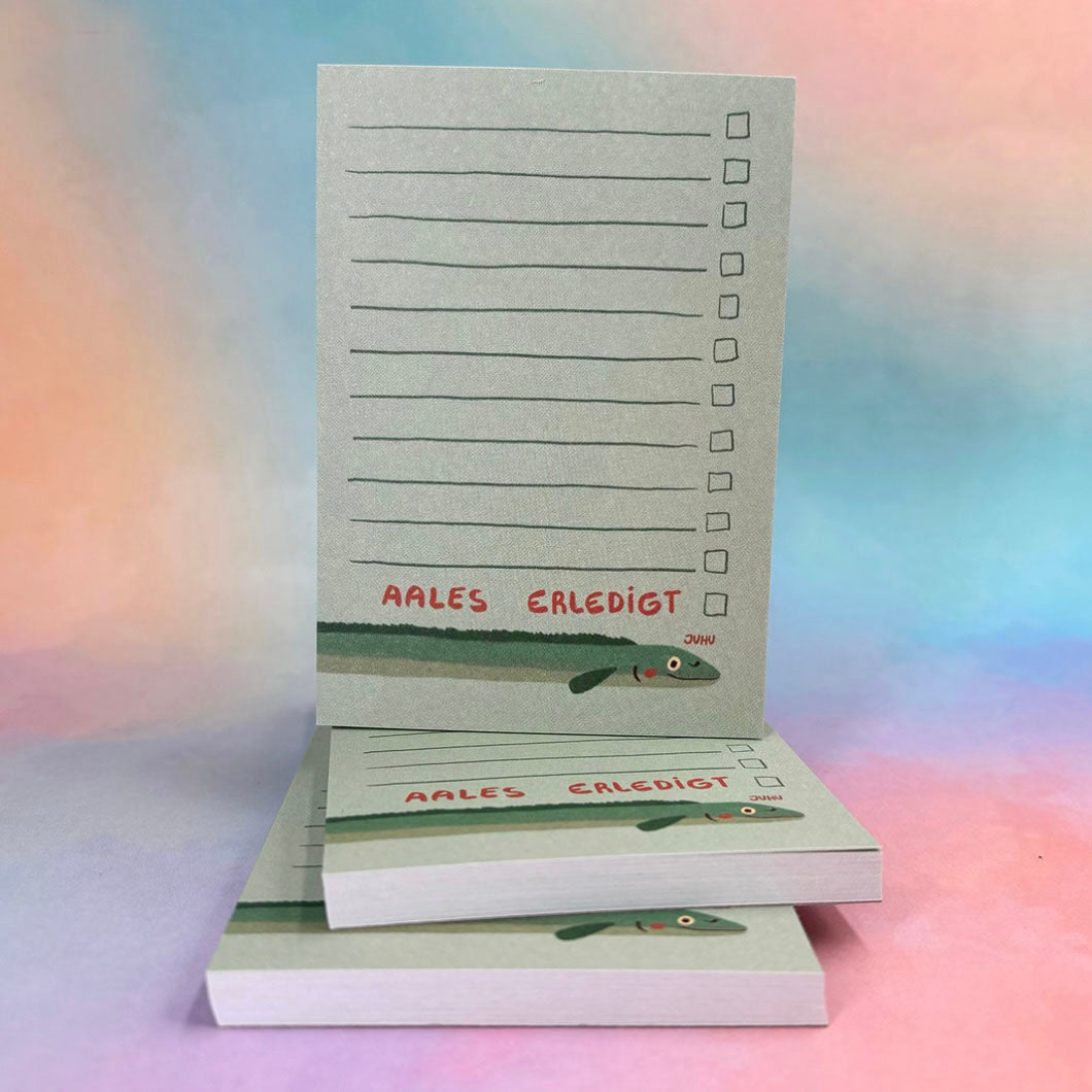 Notizblock - Aales Erledigt