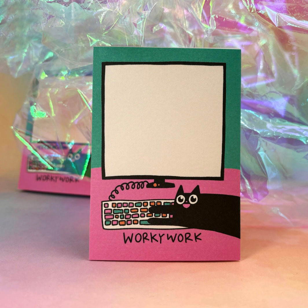 Notizblock - Worky Work