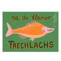 Postkarte - Kleiner Frechlachs