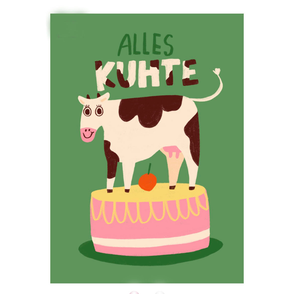 Postkarte - Alles Kuhte