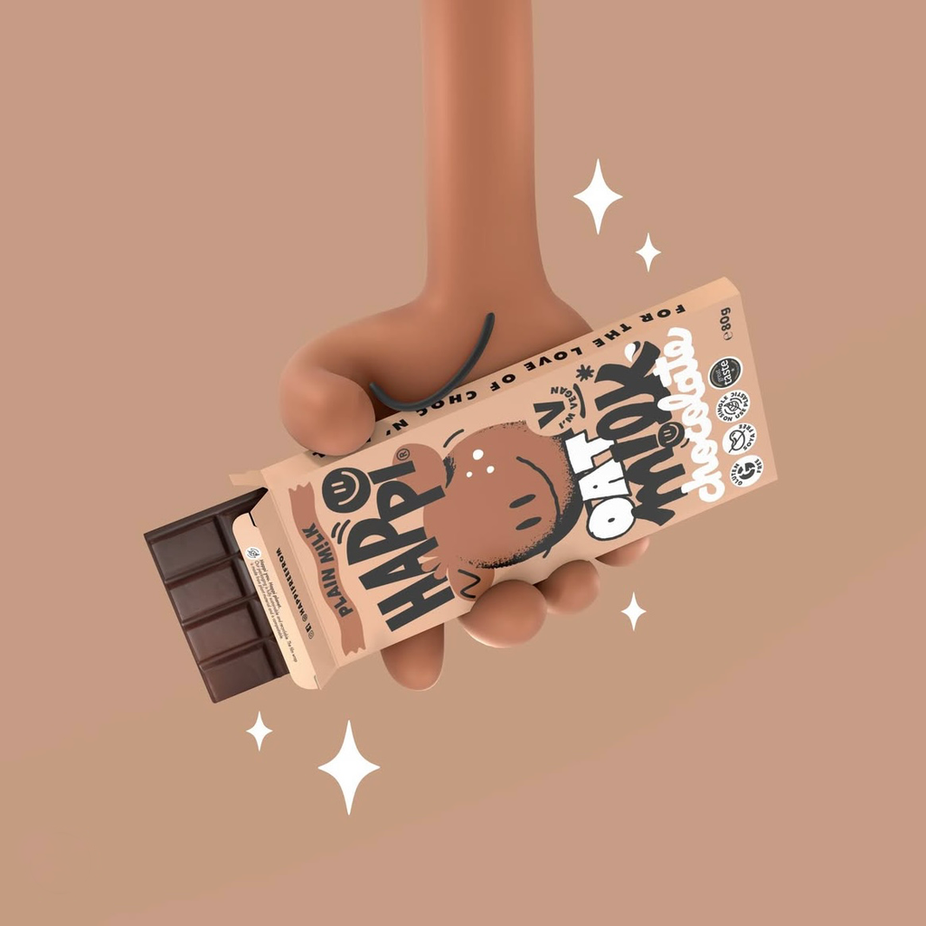 Happi Chocolate - Plain Oat Milk