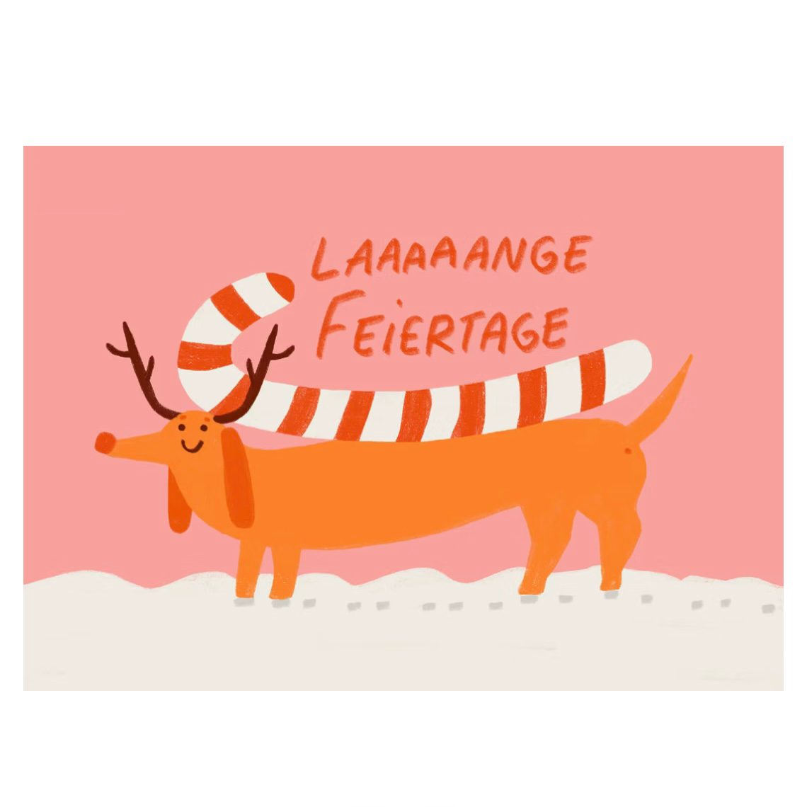 Postkarte - Laaaange Feiertage