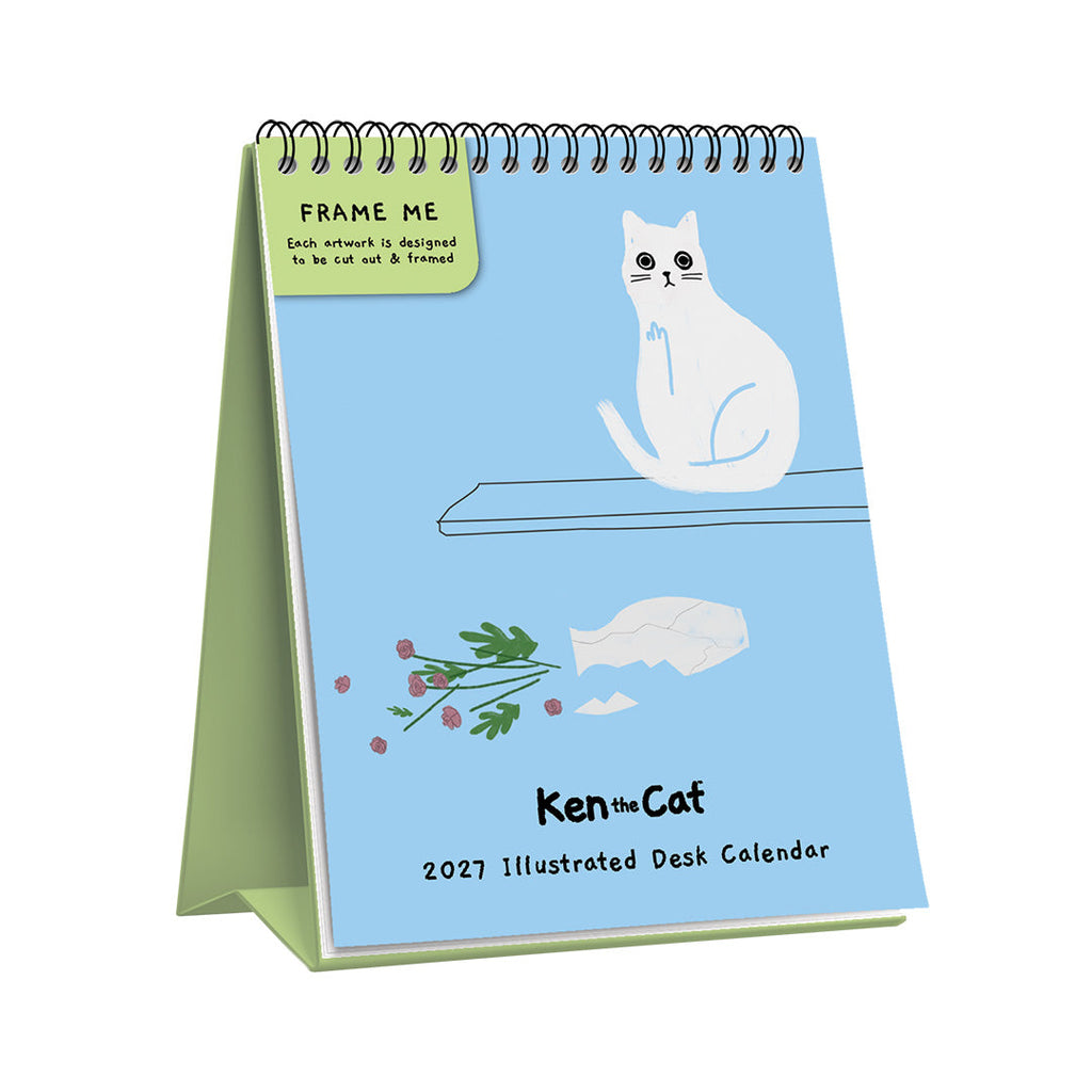 2027 Tischkalender - Ken The Cat