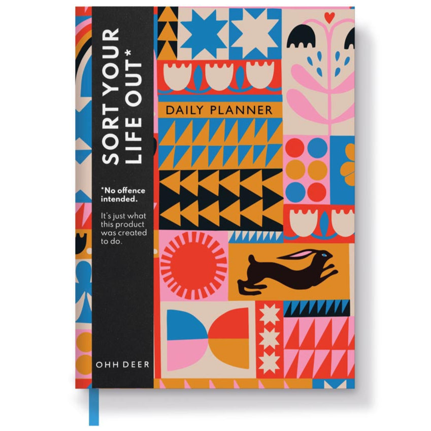 Undatierter Tagesplaner - Patchwork