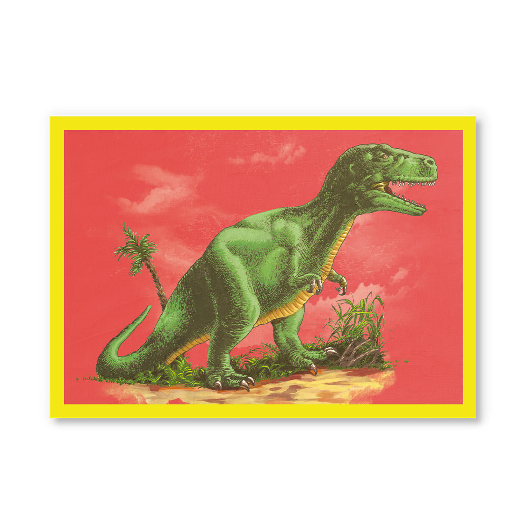 Postkarte - T-Rex