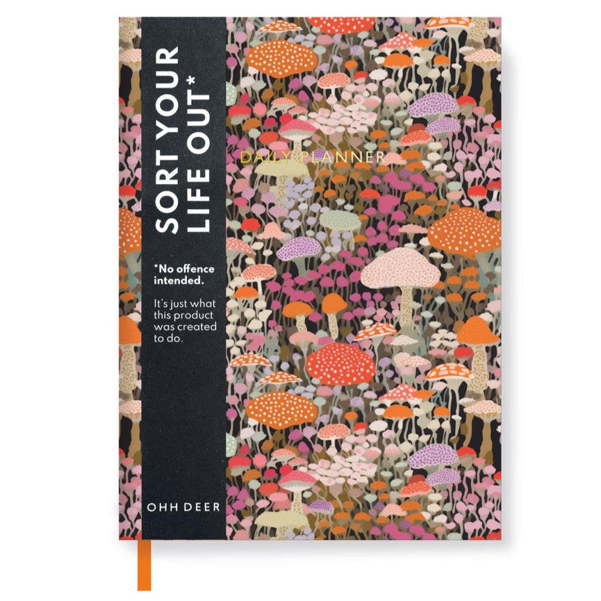 Undatierter Tagesplaner - Pilze