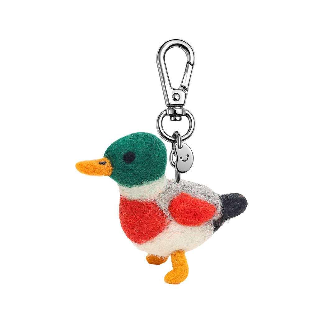 Schlüsselanhänger aus Filz - Ente