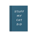 Mini Notizbuch - Stuff my Cat did