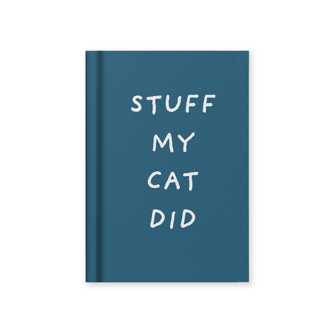 Mini Notizbuch - Stuff my Cat did