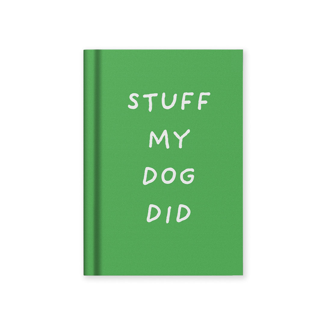 Mini Notizbuch - Stuff my Dog did